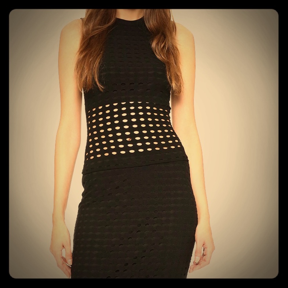 Alexander wang circular knit tank top